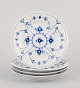 L'Art presents: 
Royal 
Copenhagen Blue 
Fluted Plain.
A set of four 
small lunch 
plates.