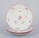L'Art presents: 
Meissen, 
Germany.
A set of three 
small antique 
porcelain 
plates.