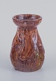 L'Art presents: 
Møller & 
Bøgely. Unique 
Art Nouveau 
vase in glazed 
ceramic.