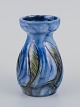 L'Art presents: 
Møller & 
Bøgely. Unique 
Art Nouveau 
vase in glazed 
ceramic.