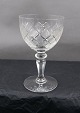 Christiansborg 
Danish crystal 
glassware with 
faceted ...