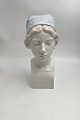 Danam Antik 
presents: 
Bing and 
Grondahl Art 
Nouveau Bust of 
a Young Woman 
No. 1549