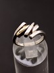 Sterling silver 
ring  with 
small diamond