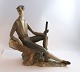 Nao. Porcelain 
figure. Hunter. 
Height 27 cm. 
Length 29 ...