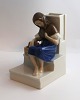 Bing & 
Gröndahl. 
Porcelain 
figure.The 
little girl 
with ...