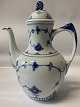 Antik Huset 
presents: 

Blue 
painted Blue 
Fluted Coffee 
Pot / Mocha Pot
Dec. No. 413.