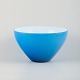 Kastrup Glas, 
Denmark.
Large 
turquoise bowl.