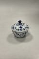 Royal 
Copenhagen Blue 
Fluted Plain 
Sugar Bowl No. 
155