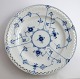 Bing & 
Grondahl. Blue 
painted. Dinner 
plate with lace 
...