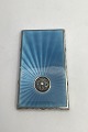 Fransk 935 
Silver Case 
Pale Blue 
Enamel Bapst 
Freres of ...