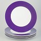 Royal Doulton for Gordon Ramsay, set of 6 plates.