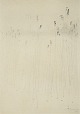 Gunnar Norrman, 
Sweden.
“Vinterstrån”, 
1971.
Pencil on ...