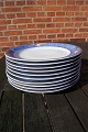 Magnolia Blue Danish porcelain, large dinner 
plates 27cm.