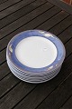 Magnolia Blue Danish porcelain, dinner plates 25cm. OFFERS for more.