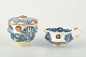 Kähler, Denmark
Creamer and sugar bowl from the Marguerite service.