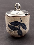 B&G jam jar with silver lid