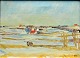 Kielberg, Ole 
(1911 - 1985) 
Denmark: Winter 
landscape, 1954