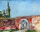 Kielberg, Ole 
(1911 - 1985) 
Denmark: Red 
gate. Kronborg, 
...