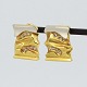 Antik 
Damgaard-
Lauritsen 
presents: 
Brian 
Thomsen; A pair 
of ear clips in 
18k gold