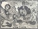 Erik Dietman
“Vino Tinto”.
Woodcut in 
black and 
white.