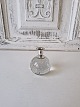 Ball-shaped 
glass candle 
holder with 
sterling silver 
...