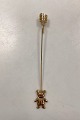 Danam Antik 
presents: 
Georg 
Jensen Golden 
Christmas 
Candleholder - 
Teddy Bear 2003