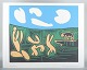 Pablo Picasso
“Bacchanale au taureau”.
Linoleum cut, 1960.