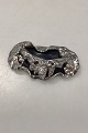 Ornamented 
Jacob Hull 
Brooch in 
Silver Plated 
Metal with ...