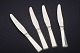 Georg Jensen
4 
middagsknive, 
“Blok / ...