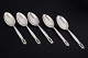 Georg Jensen
5 
dessertskeer, 
“Konge / ...