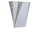 Bing & Grondahl 
Futura 
Tall vase with 
silver 
decoration