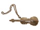 Antik K 
presents: 
Georg 
Jensen Golden 
Christmas
Ornament - 
Violin