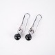 Osted Antik & 
Design 
presents: 
Earrings / 
Ear Hooks – 
Sterling Silver 
925S – Black 
Agate – Regitze 
Overgaard ...