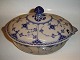 Blue Fluted Half Lace, Tureen