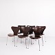 Set Of Six 
Seven Chairs - 
Model 3107 - 
Seven Chair - 
...