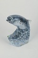 L'Art presents: 
Paul Hoff 
for Kosta Boda 
/ WWF
Glass 
sculpture of a 
salmon in clear 
art glass, 
1970s.