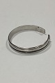 Modern open 
Armring in 
Sterling Silver