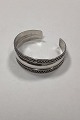 Modern open 
Armring in 
Sterling Silver