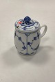 Danam Antik 
presents: 
Royal 
Copenhagen Blue 
Fluted Mustard 
Pot with lid 
No. 137