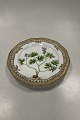 Danam Antik 
presents: 
Royal 
Copenhagen 
Flora Danica 
Pierced 
Luncheon Plate 
No 3554