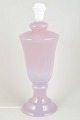 L'Art presents: Large art glass table lamp, 1980s.