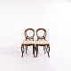Osted Antik & 
Design 
presents: 
Set of 
Four Dining 
Chairs – Salon 
Chairs – 
Mahogany – 
Rococo – Light 
Floral ...