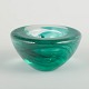 Scandinavian glass artist, 1970s.Bowl, art glass.