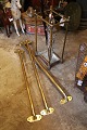 K&Co. presents: 
Old brass 
rods to screw 
onto the wall 
in strong 
quality and 
with a really 
nice patina...