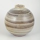 L'Art presents: Saxbo, large stoneware vase, early mark, 1930s.
