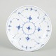L'Art presents: Royal CopenhagenBlue Fluted Plain, model 1/11.Dish, 1920s.
