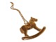 Georg Jensen 
Golden 
Christmas
Ornament - 
Rocking horse