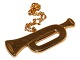 Georg Jensen 
Golden 
Christmas
Ornament - 
Trumpet