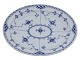 Antik K 
presents: 
Blue 
Fluted Half 
Lace
Small platter 
#751