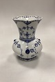 Danam Antik 
presents: 
Royal 
Copenhagen Blue 
Fluted Full 
Lace Vase No. 
1197